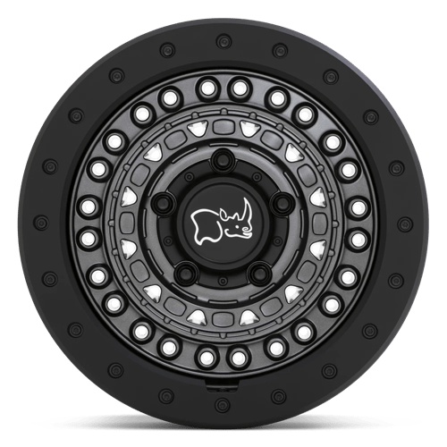 Black Rhino BARRICADE 18X9 5X150 ET10 110.1 Gun Black with Black Rock Guard - Unbeatable Wheel for Your Ride!