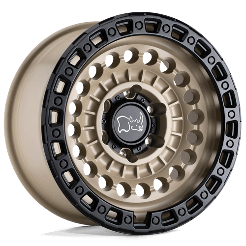 Black Rhino SENTINEL 17X8.5 Wheels - Desert Sand with Black Ring, Perfect for Your Ride!