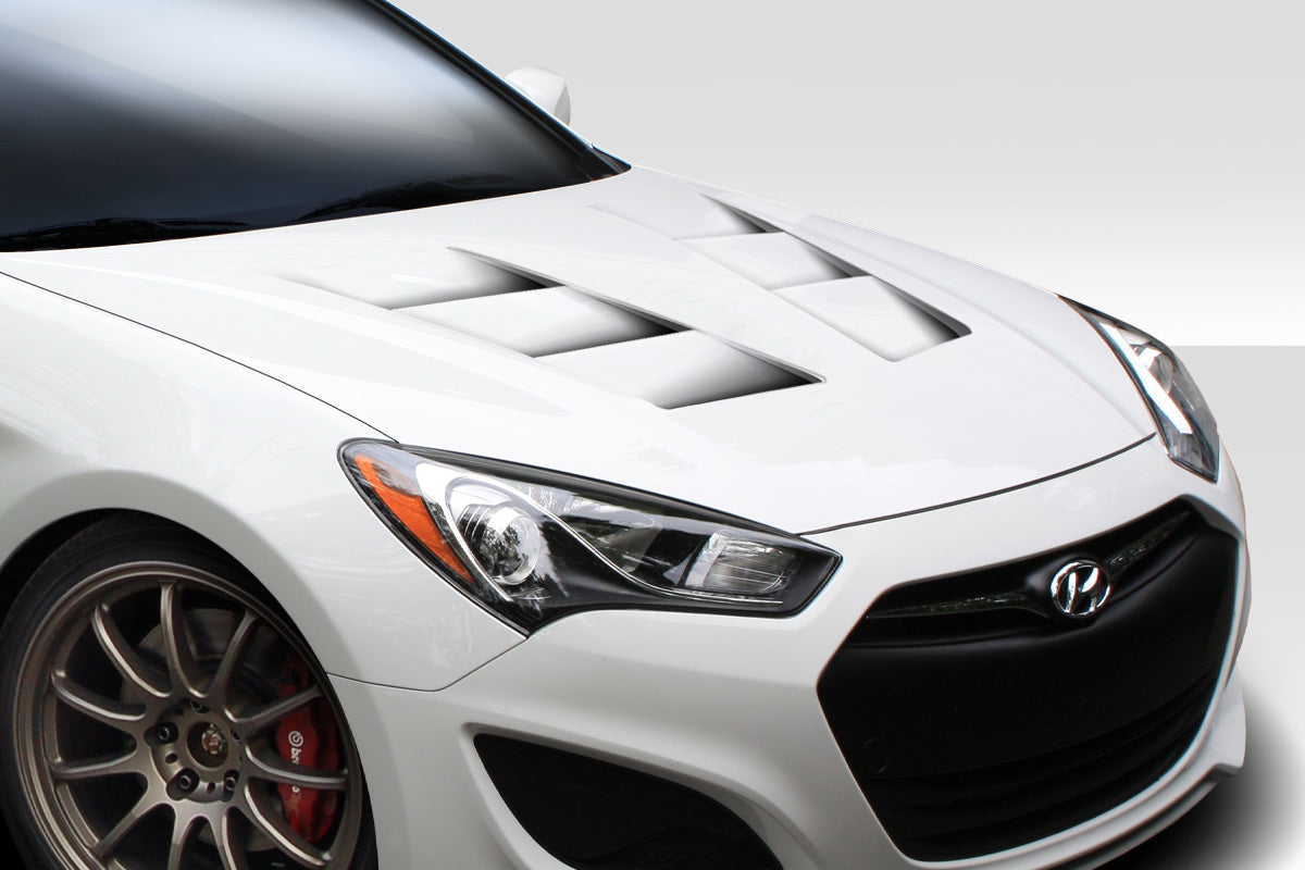 Enhance Your 2013 - 2016 Hyundai Genesis Coupe 2DR with Duraflex TS - 1 One - Piece Hood