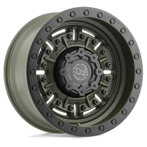 Black Rhino ABRAMS Olive Drab Green Wheels - 17X9.5 5X127 ET-18 71.5 - Grab Yours Now!