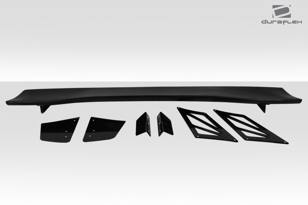 Universal 62' Duraflex VRX V1 Tall Wing Kit: The Ultimate 9-Piece Upgrade!