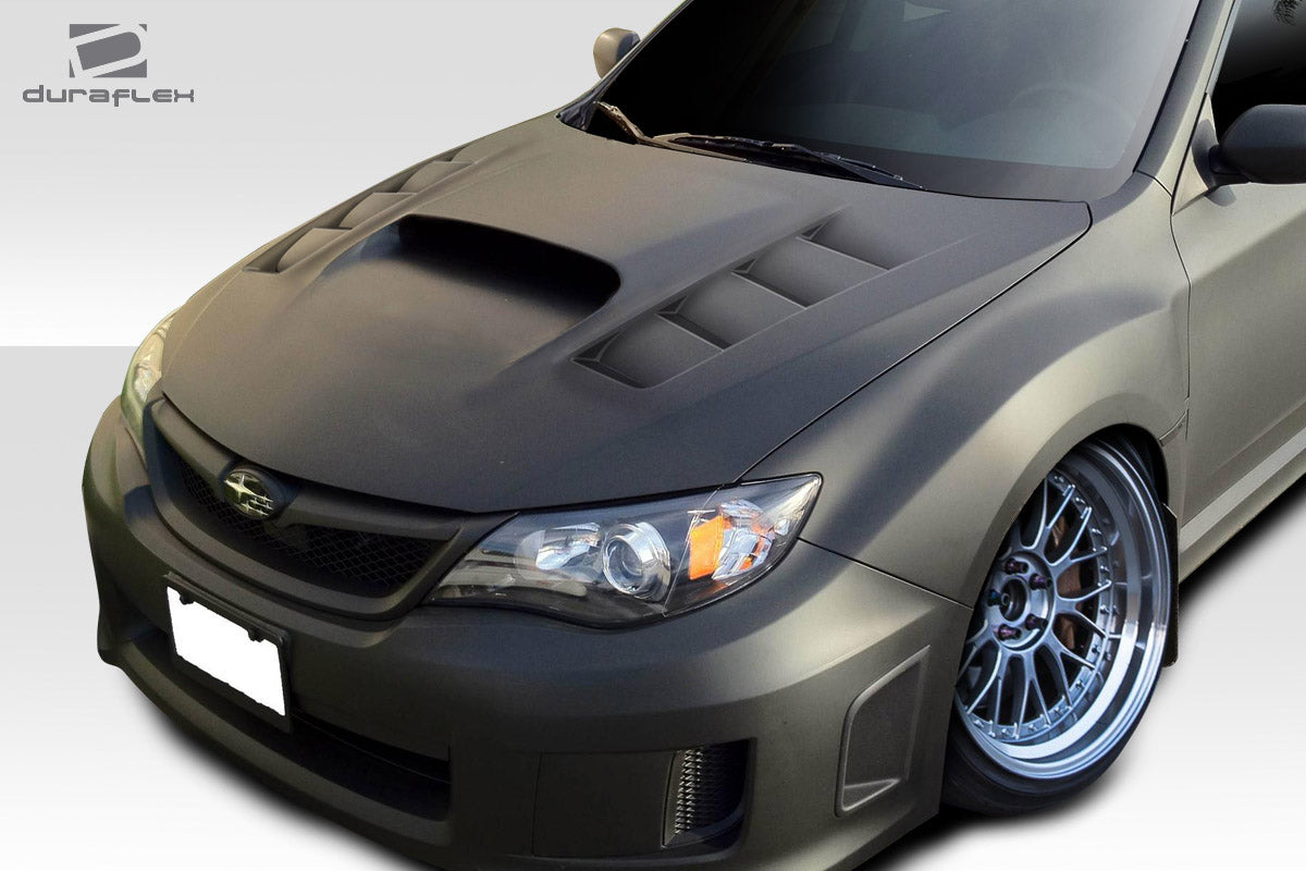 Unleash Style: 2008 - 2014 Subaru Impreza & WRX STI Duraflex VR - S One - Piece Hood
