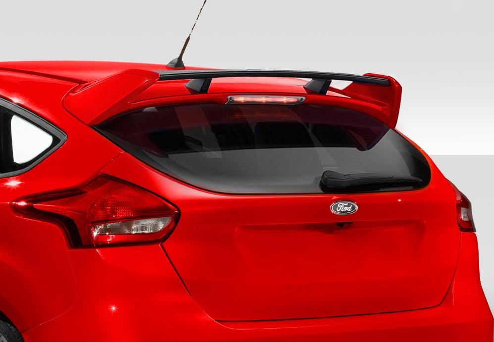 Unleash the RS Look! 2016 - 2018 Ford Focus HB Duraflex One - Piece Wing Spoiler