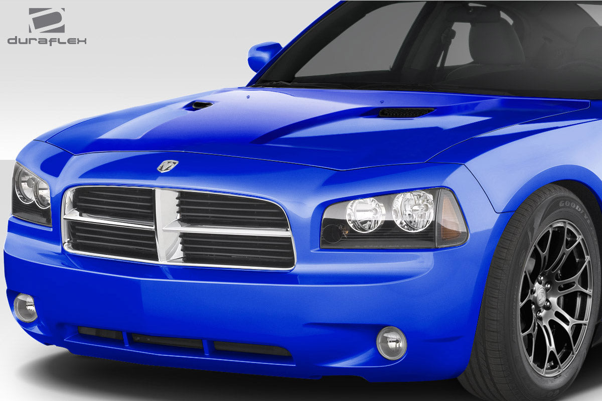 Unleash Your 2006 - 2010 Dodge Charger's Potential with Duraflex SRT2 Look 1 - Piece Hood