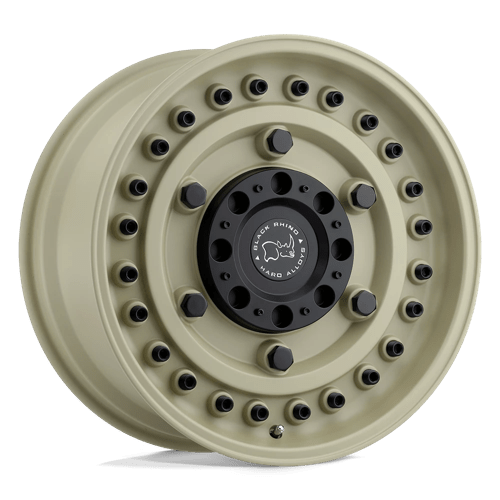 Black Rhino ARMORY Wheels - 17X9.5 Desert Sand - Ideal for Adventurous Rides!