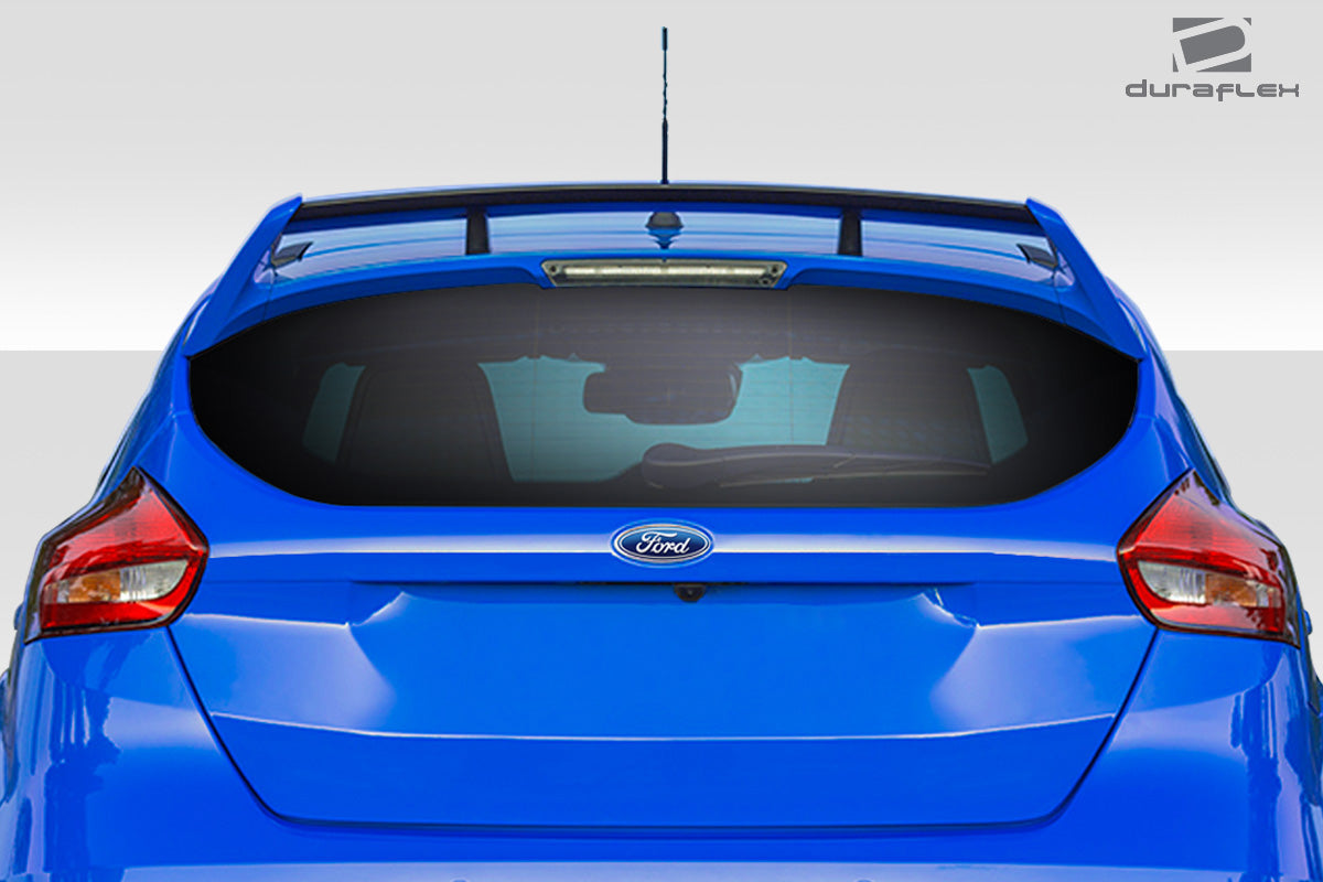 Unleash the RS Look! 2016 - 2018 Ford Focus HB Duraflex One - Piece Wing Spoiler