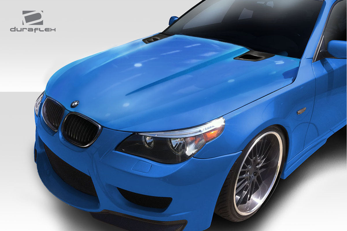 Unleash Your 2004 - 2010 BMW 5 Series E60 with Duraflex DTM One - Piece Hood!