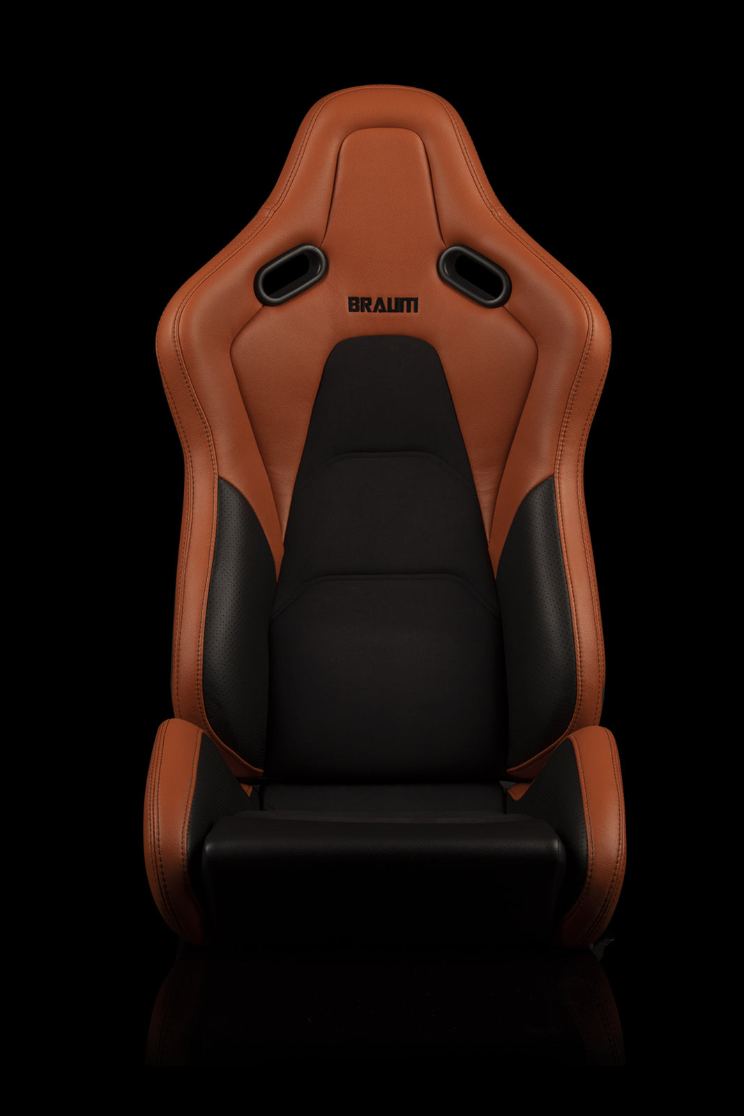 Braum Falcon - S Composite FRP Reclining Seats - British Tan with Black Stitching (Pair) - Luxury for Your Ride!