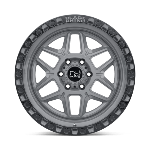 Black Rhino KELSO 20X9 Wheels - Battleship Gray with Black Ring, Bold and Stylish!