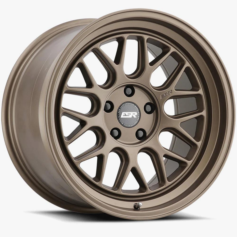 ESR CR1 19x10 5x120.6 Custom Drill ET25 Matte Bronze Wheels - Stunning & Durable!