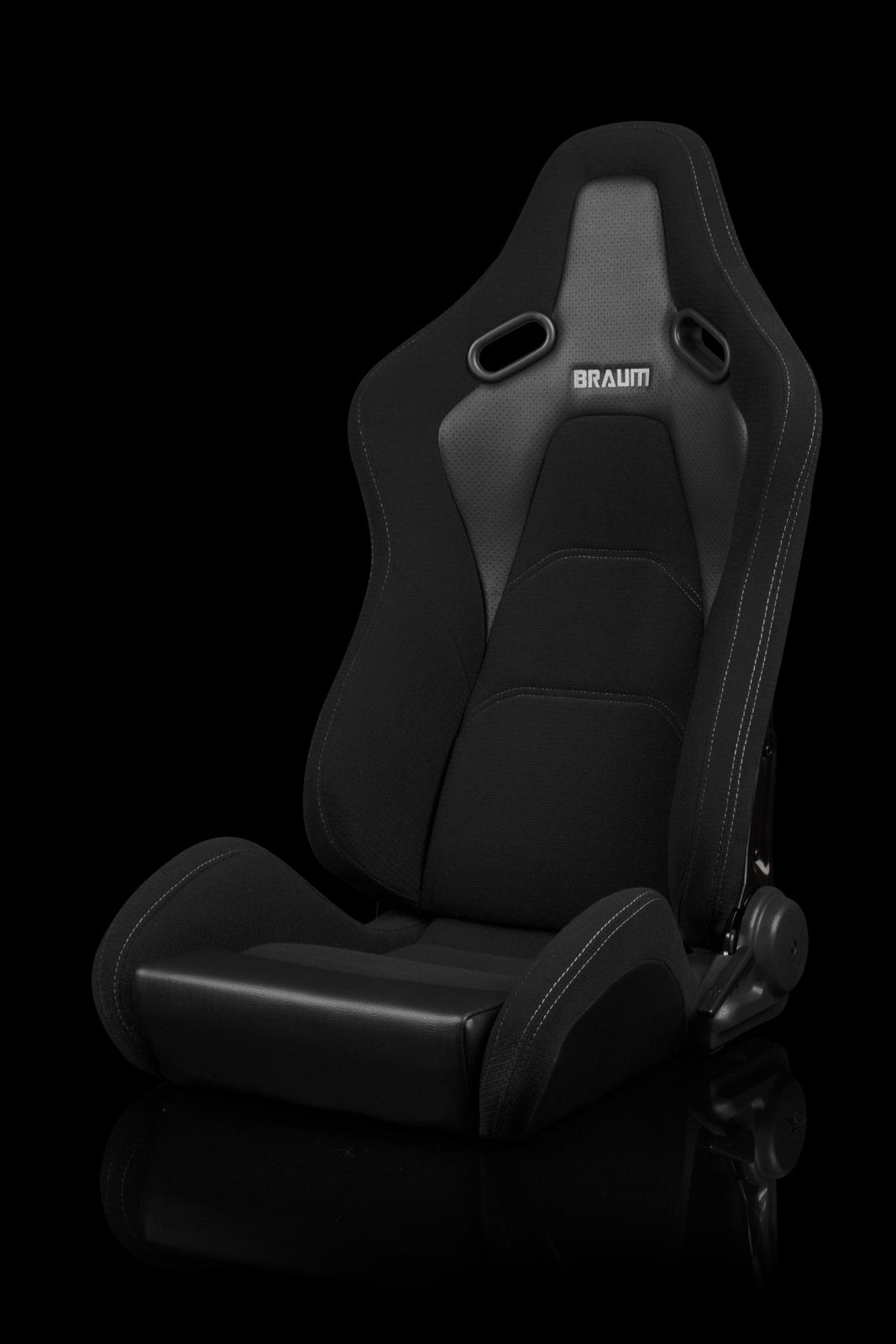Braum Falcon-S Composite FRP Reclining Seats - Black Jacquard (Pair) - Elevate Your Ride!