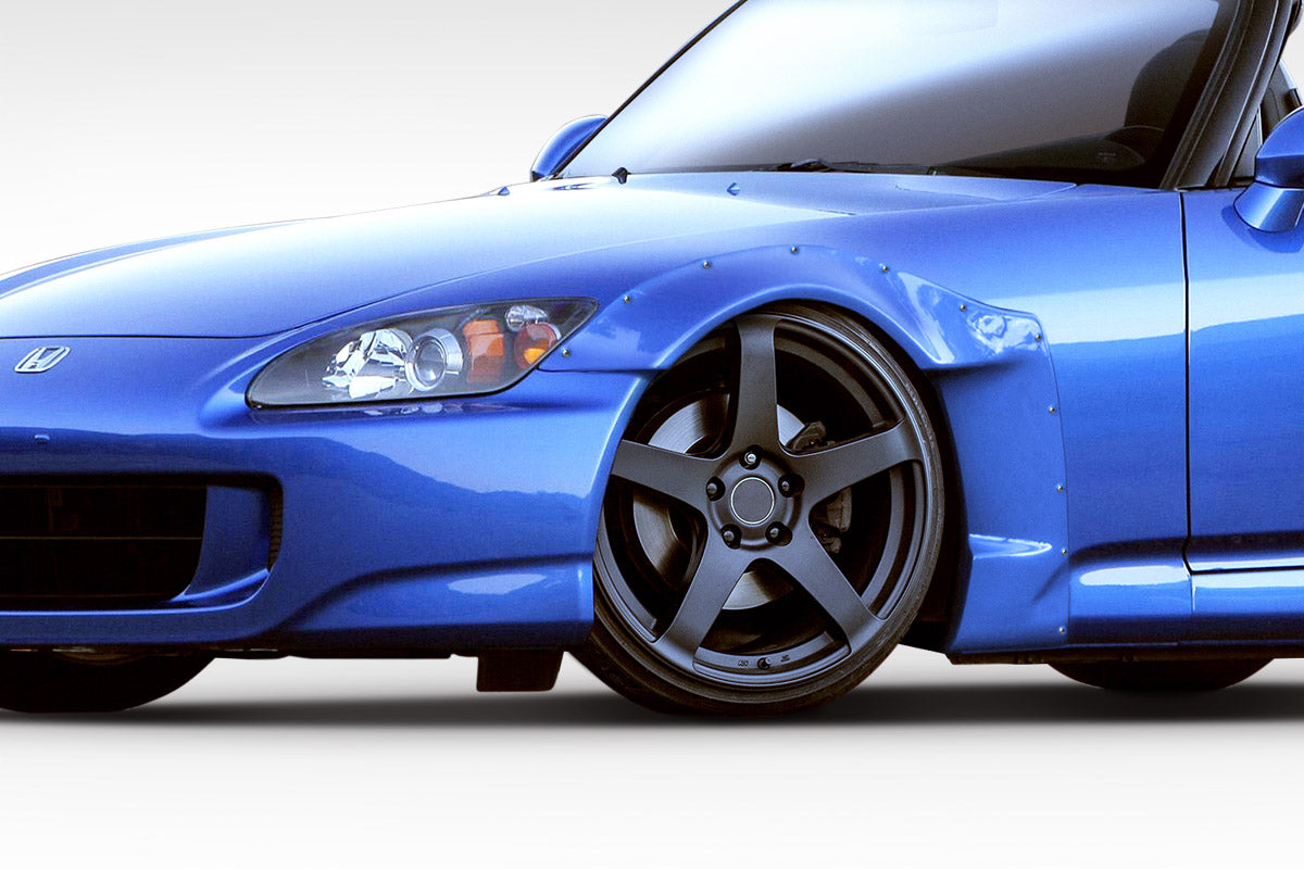 Upgrade Your 2000 - 2009 Honda S2000 with Duraflex Circuit Fender Flares Kit!
