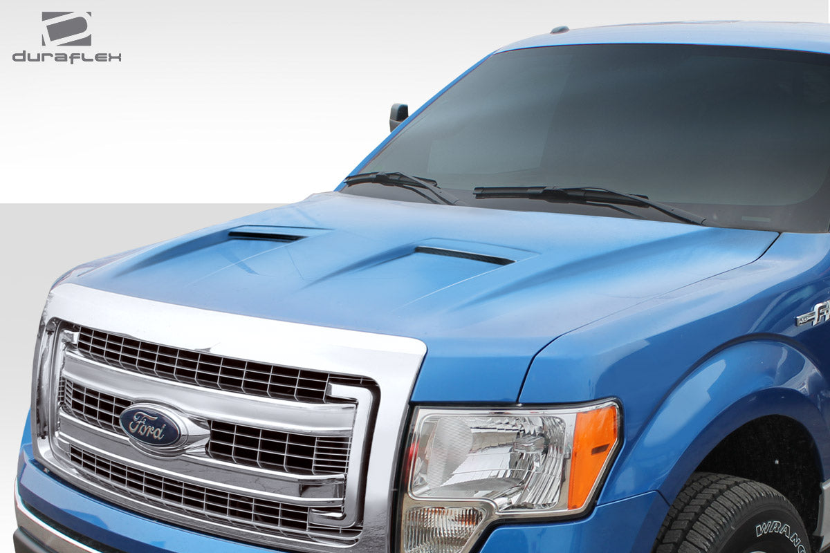 Get the 2009 - 2014 Ford F - 150 Duraflex One - Piece Ram Air Hood Now!