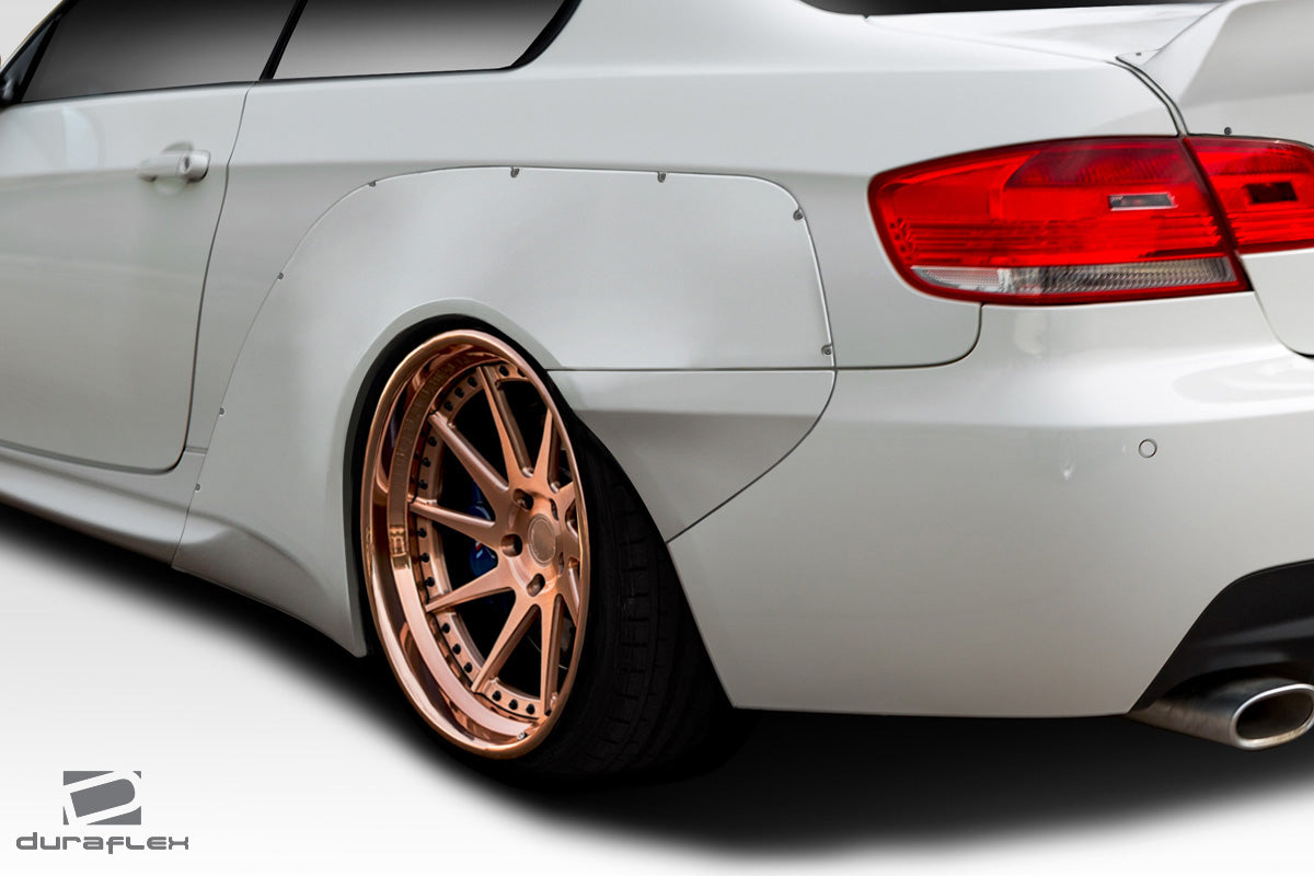 Transform Your 2007 - 2013 BMW 3 Series E92/ E93! Duraflex Circuit Wide Body Rear Fender Flares (+90mm) - 4 Piece Set (Excluding M3)