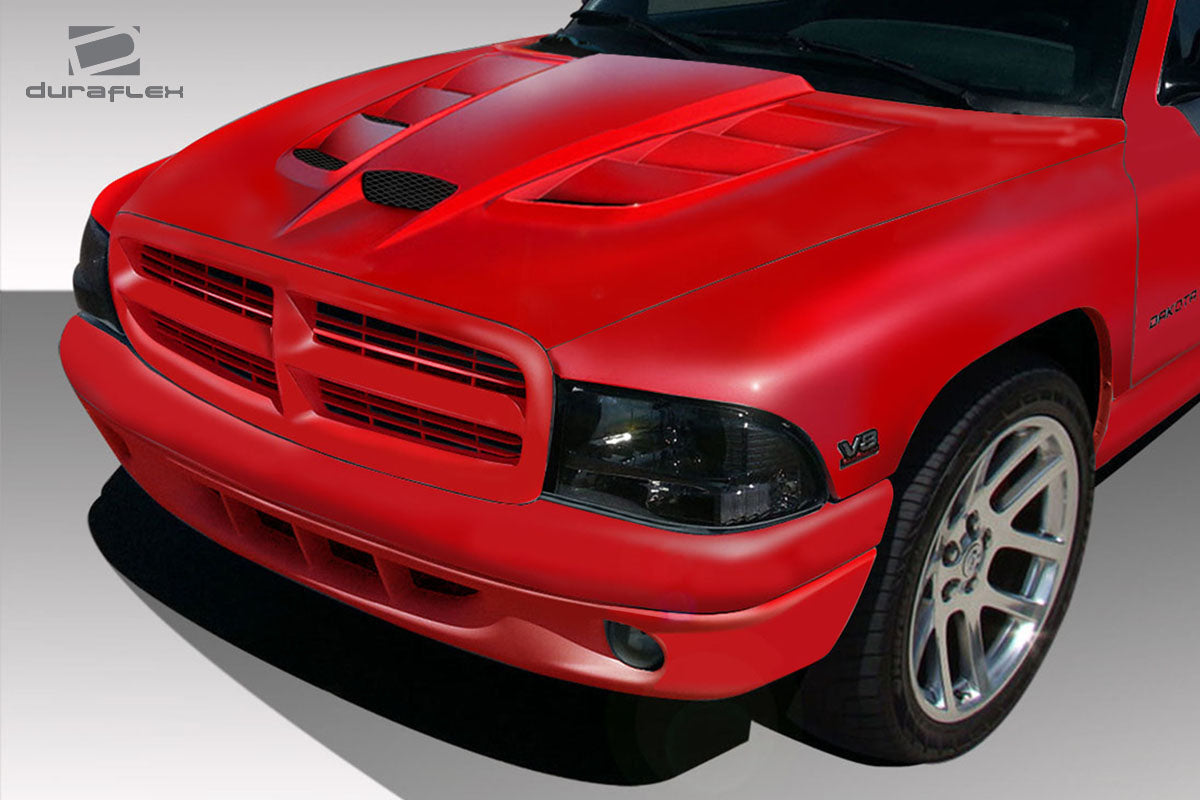 Transform Your 1997 - 2004 Dodge Dakota & 1998 - 2003 Durango with a Stunning Duraflex Viper Look Hood!