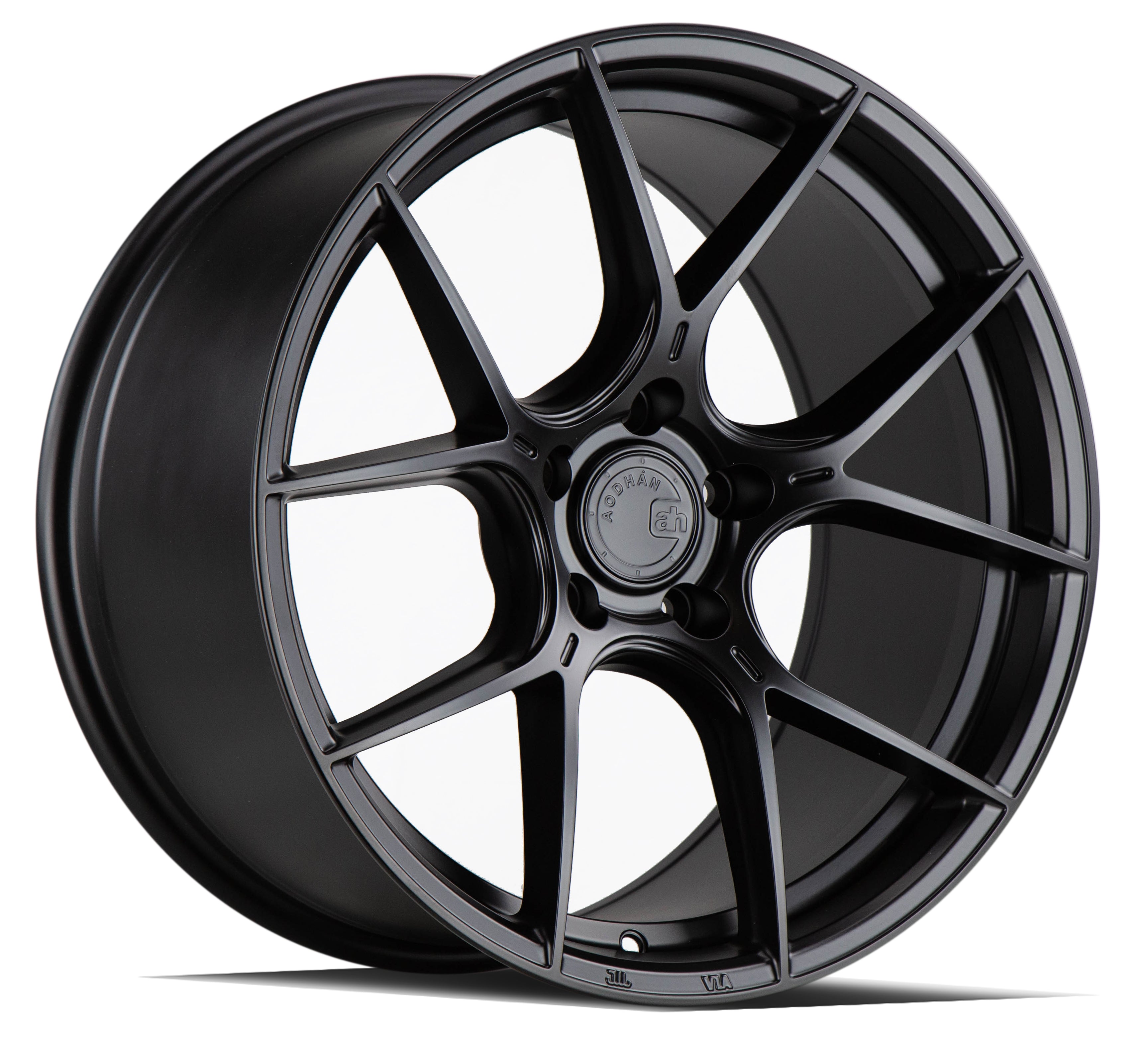 Aodhan AH-11 Wheels: 19x9.5, 5x120, +35 Offset, Matte Black - Must-Have!