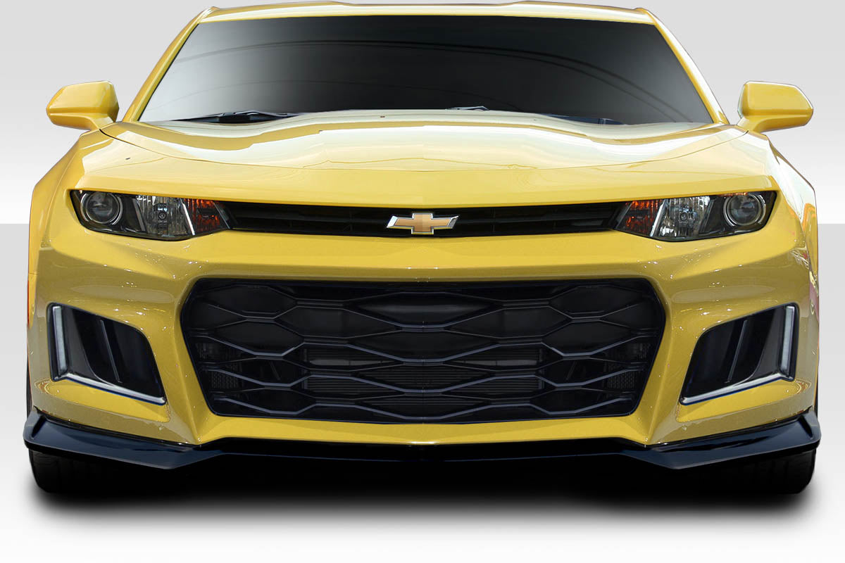 Get the Stunning 2016 - 2018 Chevrolet Camaro Duraflex ZL1 Look 1 - Piece Front Bumper Now!