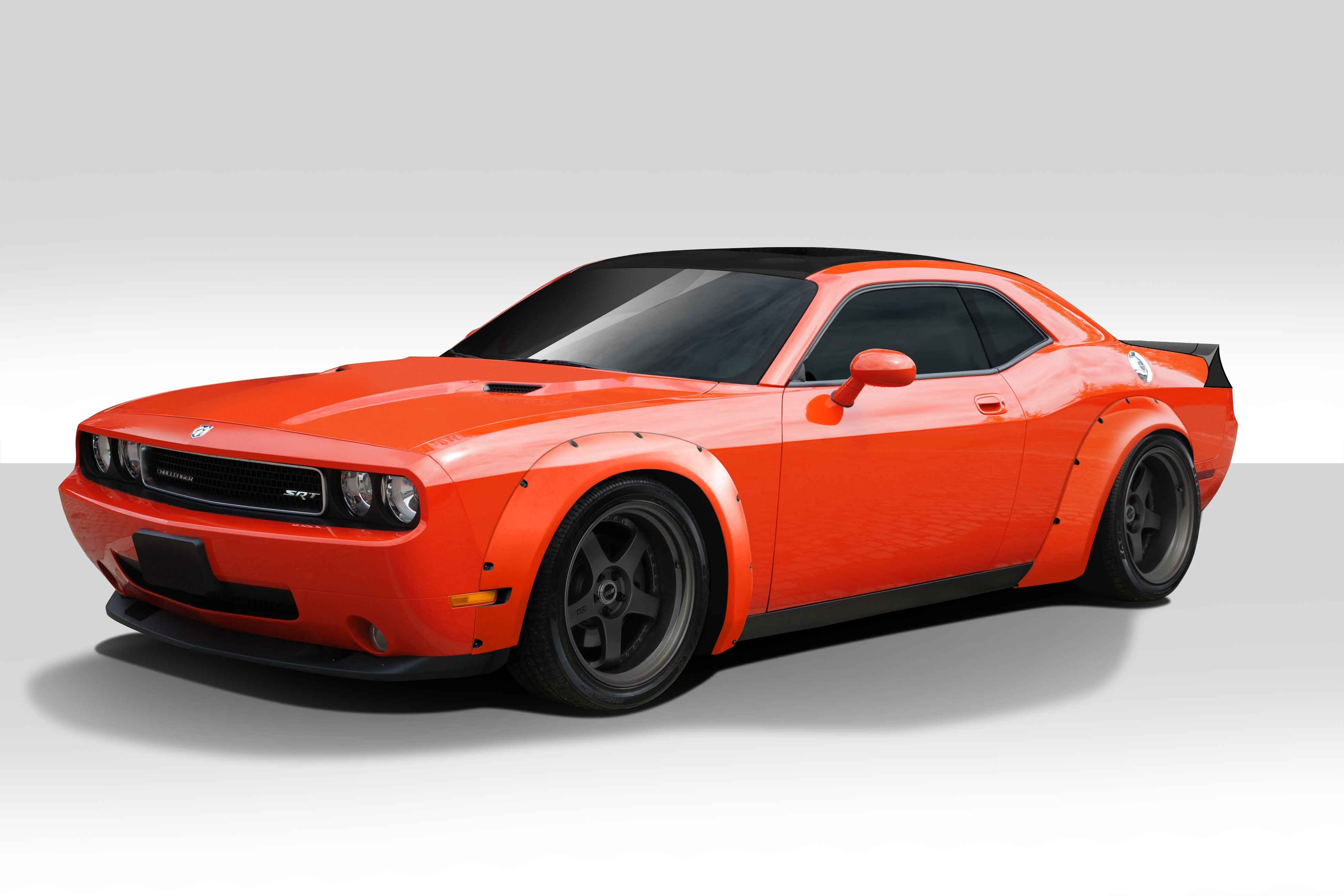 Revamp Your 2008 - 2023 Dodge Challenger with Duraflex Novara 7 - Piece Wide Body Kit!