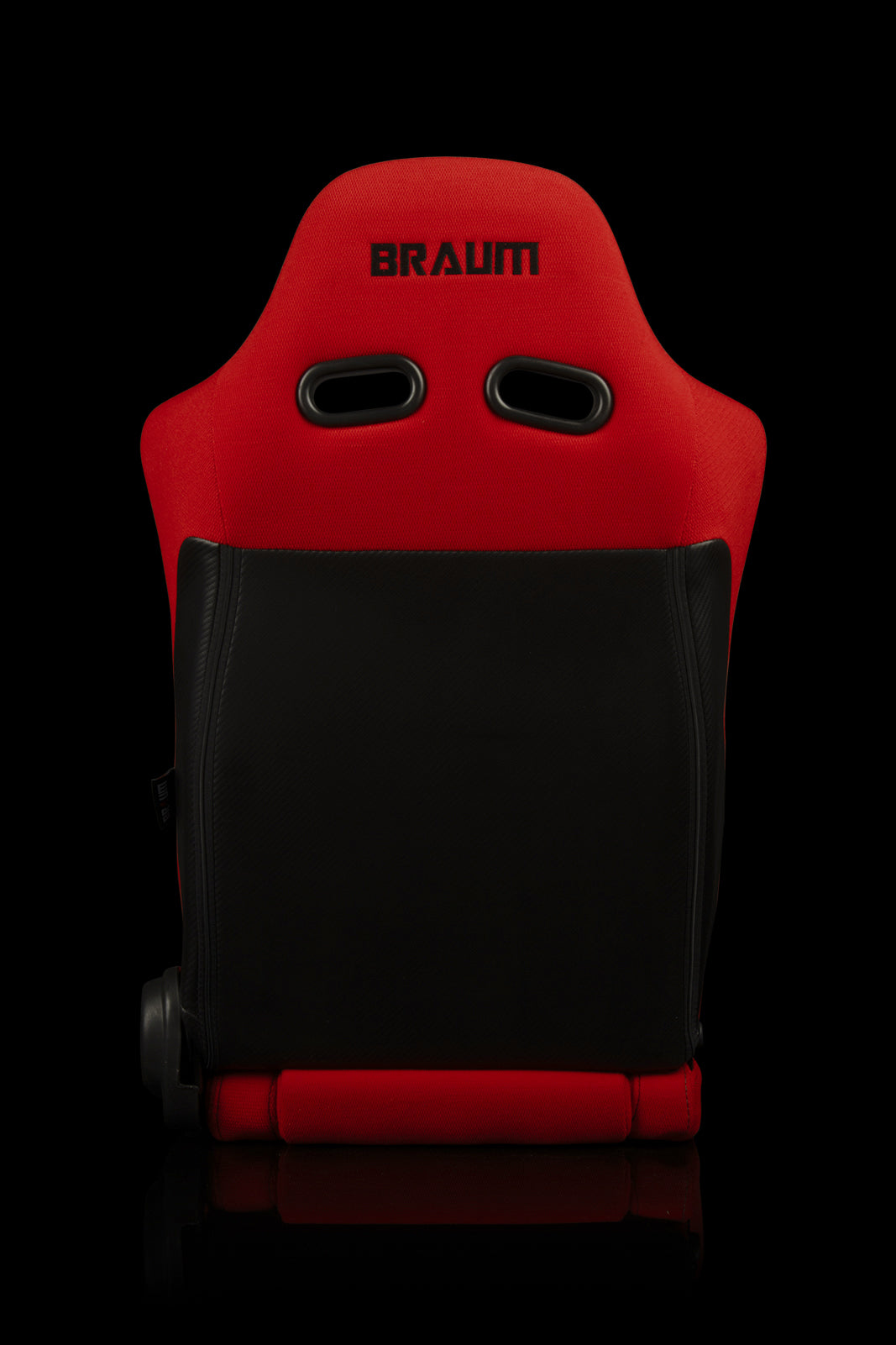 Braum Advan Series Sport Seats - Stunning Red Jacquard with Black Stitching (Pair) - Upgrade Your Ride Now!