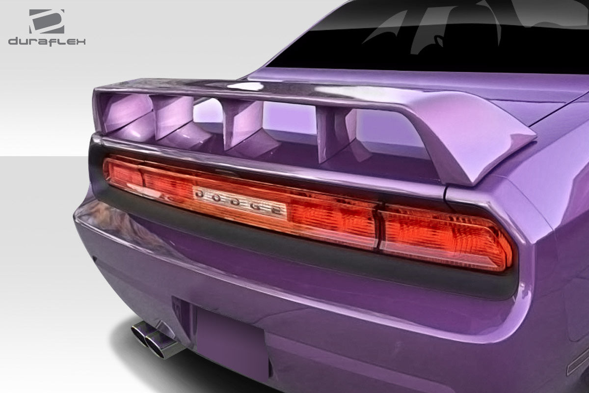Revamp Your 2008 - 2023 Dodge Challenger with Duraflex CVX One - Piece Wing Spoiler