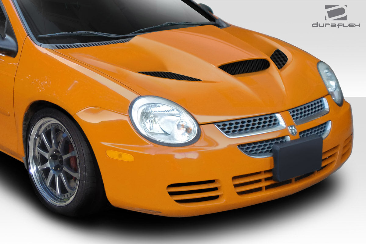 Revamp Your 2000 - 2005 Dodge Neon with Duraflex Hellcat Look 1 - Piece Hood