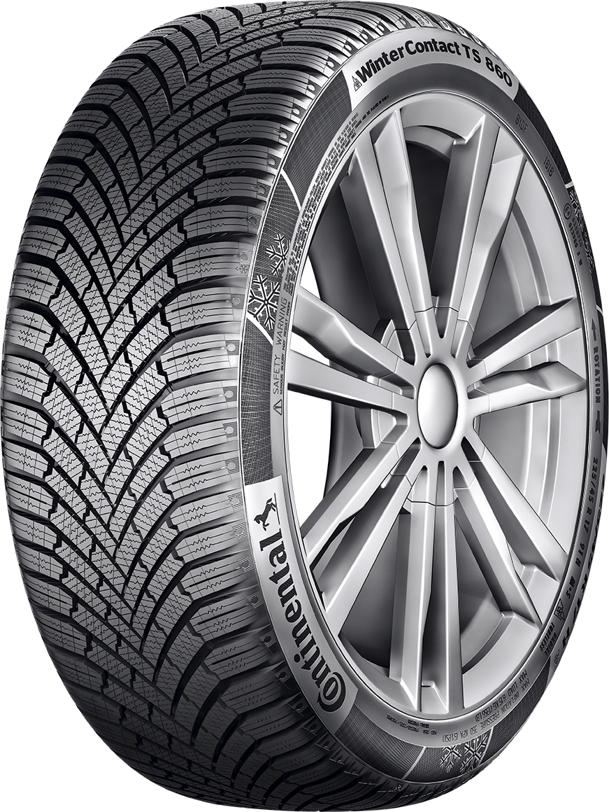 Get Grip with Continental's 235/55R18 ContiWinterContact TS 860 P 100H SL Winter Tires