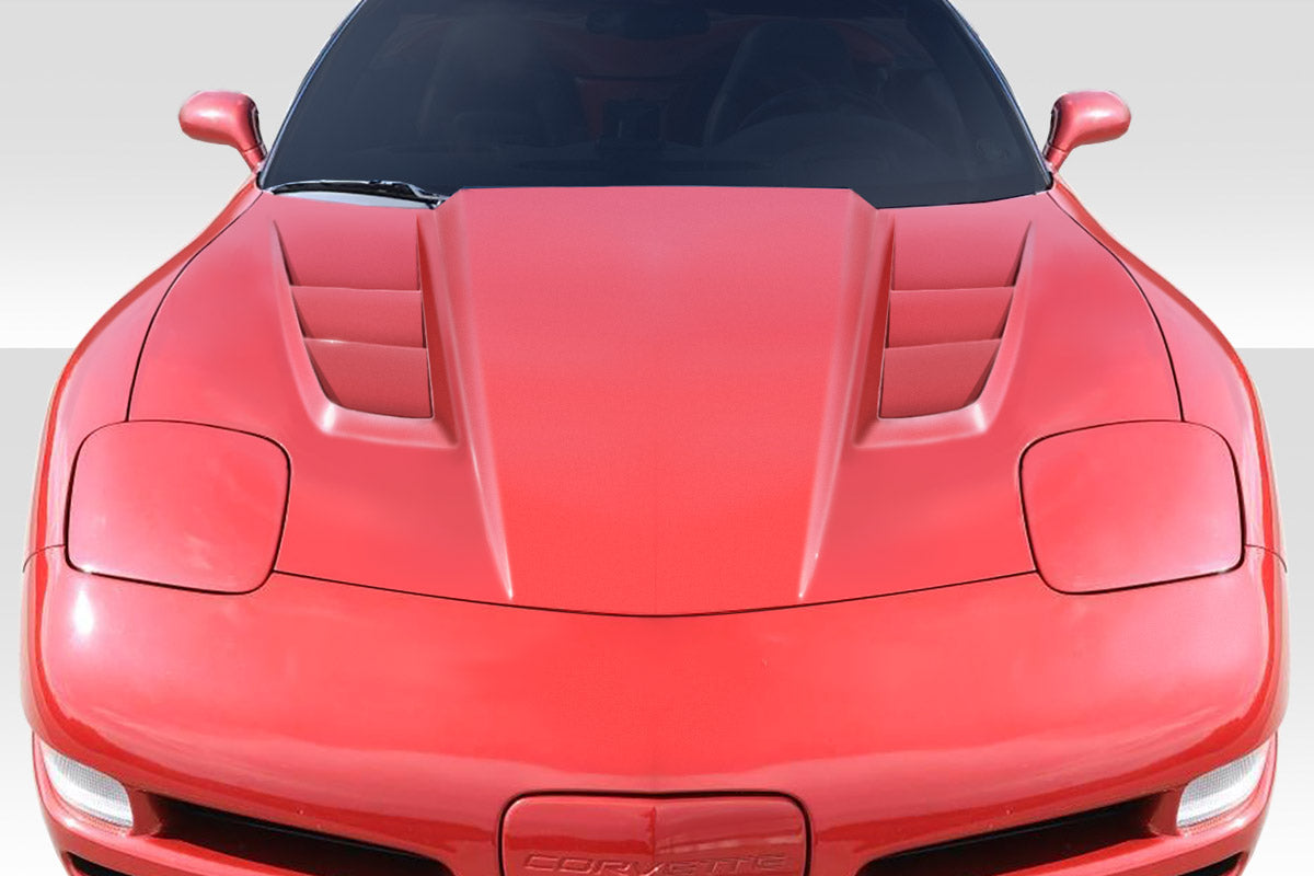 Get the Stunning 1997 - 2004 Chevrolet Corvette C5 Duraflex H Design One - Piece Hood Now!