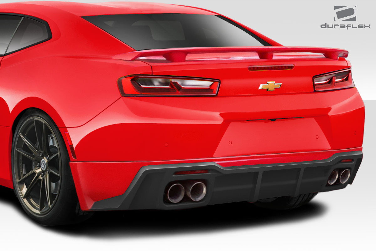 Upgrade Your 2016 - 2018 Chevrolet Camaro V8 with Duraflex Racer Rear Lip!