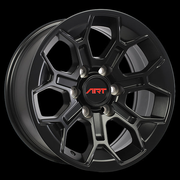 ART Replica REPLICA 337 Satin Black Wheels - Stunning 17x8.0, 6x139.7 ET5