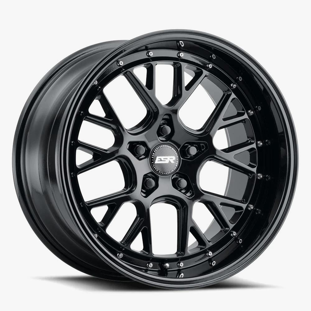 ESR CS11 Gloss Black Wheels - 18x10.5, 5x115 (Custom Drill) ET15 - A Stunning Upgrade!