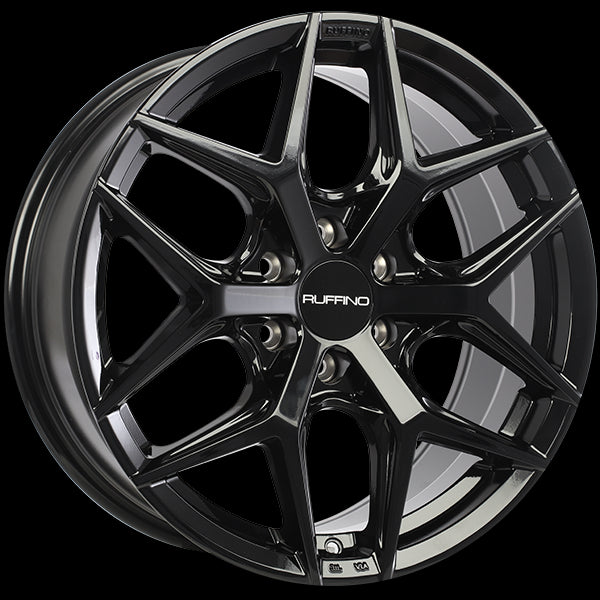 Ruffino DEMON 20x9.0 6x132 ET35 74.5 Black Magic - Stunning Wheels for Your Ride