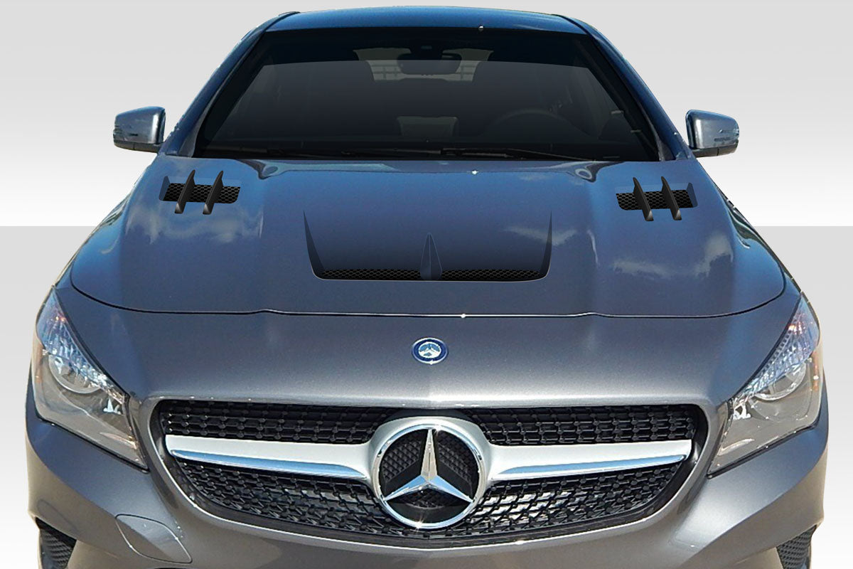 Upgrade Your 2014 - 2016 Mercedes CLA Class with Duraflex Eros Version 1 One - Piece Hood