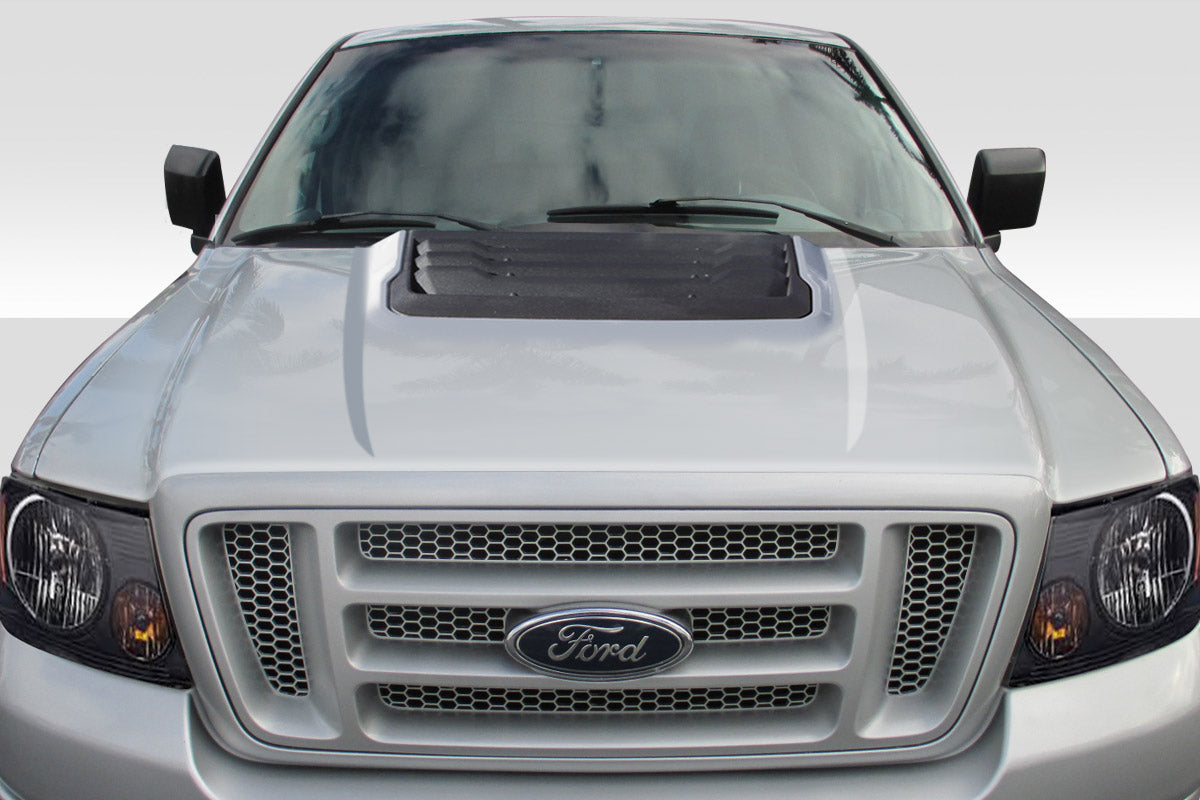 Get the Aggressive Raptor Look! 2004 - 2008 Ford F - 150 Duraflex One - Piece Hood