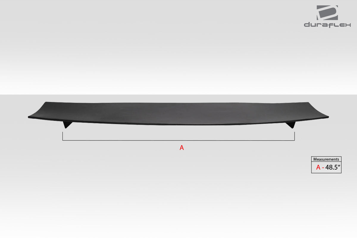 Universal 62' Duraflex VRX V1 Tall Wing Kit: The Ultimate 9-Piece Upgrade!
