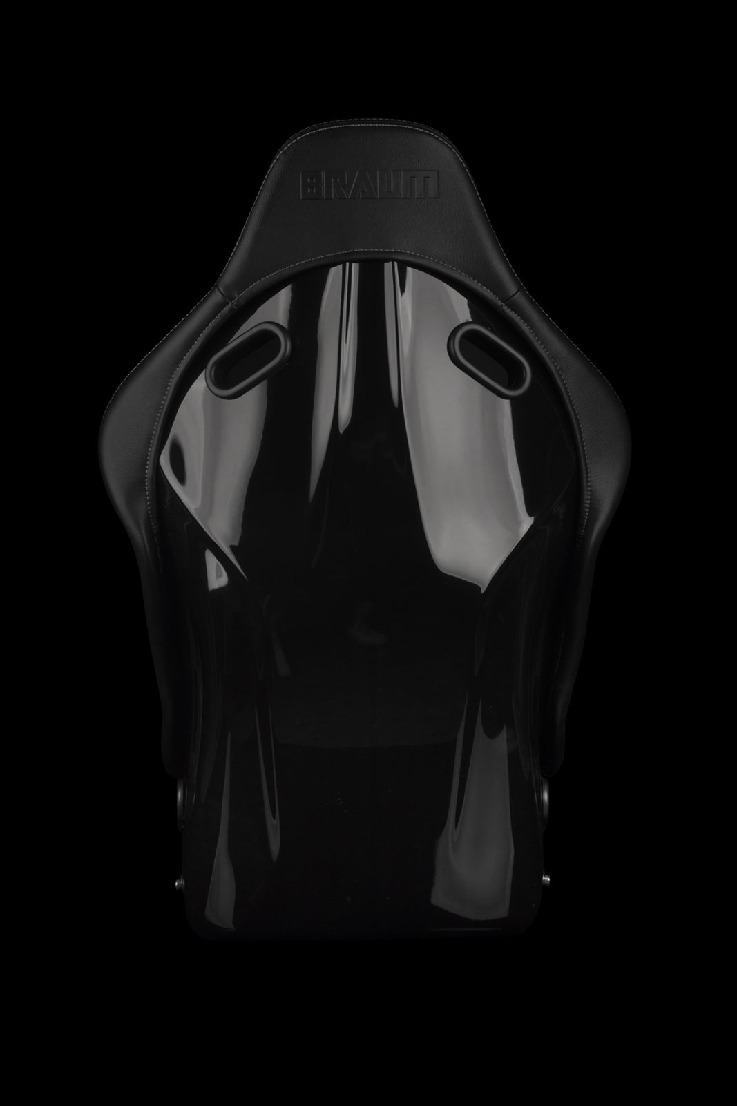 Braum Falcon-S Composite FRP Bucket Seat with White Stitching - Get Yours Now!