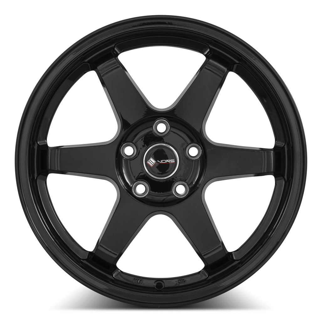 Vors TR37 Gloss Black Wheels - 17x9, 5x110 (Custom Drill), ET30, 73.1 - A Must - Have for Car Enthusiasts!