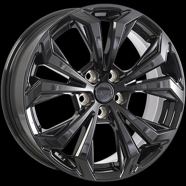 ART Replica REPLICA 338 Gloss Black Wheels - Stunning 18x7.0 Size!