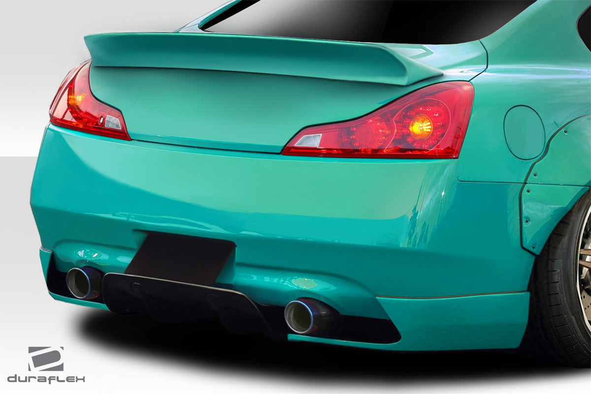 Revamp Your 2008 - 2015 Infiniti G Coupe G37 Q60 with Duraflex LBW 3 - Piece Rear Diffuser