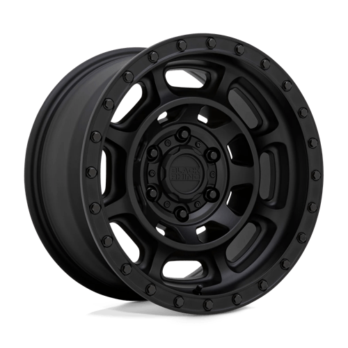 Black Rhino CONVOY 17X8.5 Matte Black Wheels - Unleash Your Vehicle's Potential!