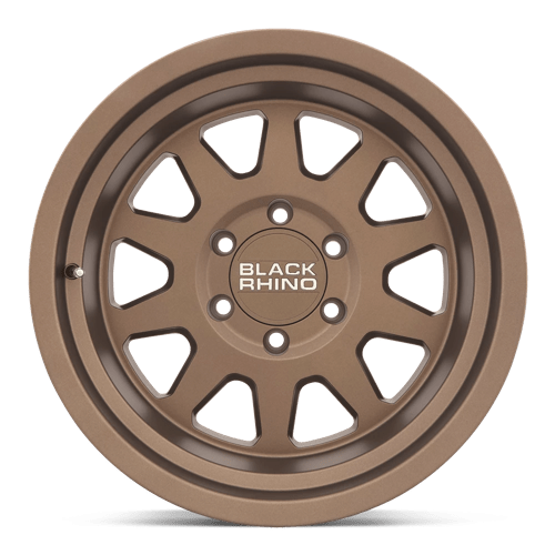 Gorgeous Black Rhino STADIUM Wheels in Matte Bronze - 17X9.5, 6X139.7 ET-18 112.1