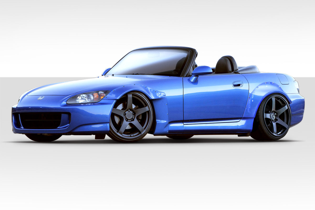 Upgrade Your 2000 - 2009 Honda S2000 with Duraflex Circuit Fender Flares Kit!