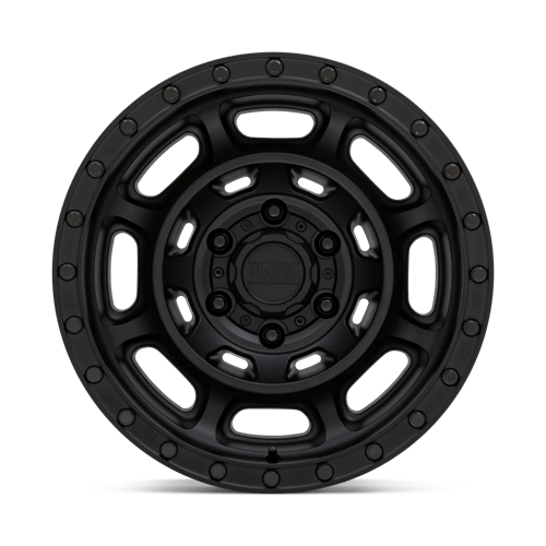 Black Rhino CONVOY 17X8.5 Matte Black Wheels - Unleash Your Vehicle's Potential!