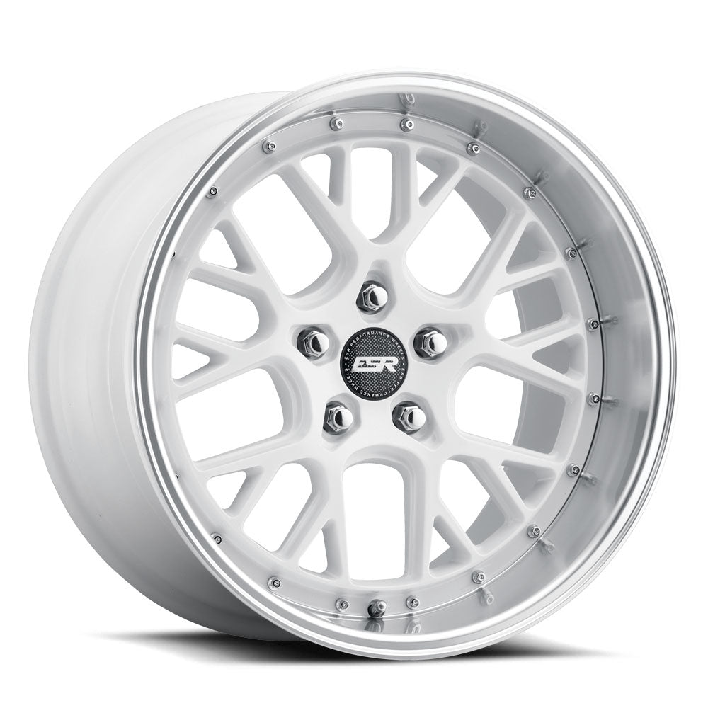 ESR CS11 Wheels - Stunning Gloss White with Machined Lip! 18x8.5 5x100 ET35