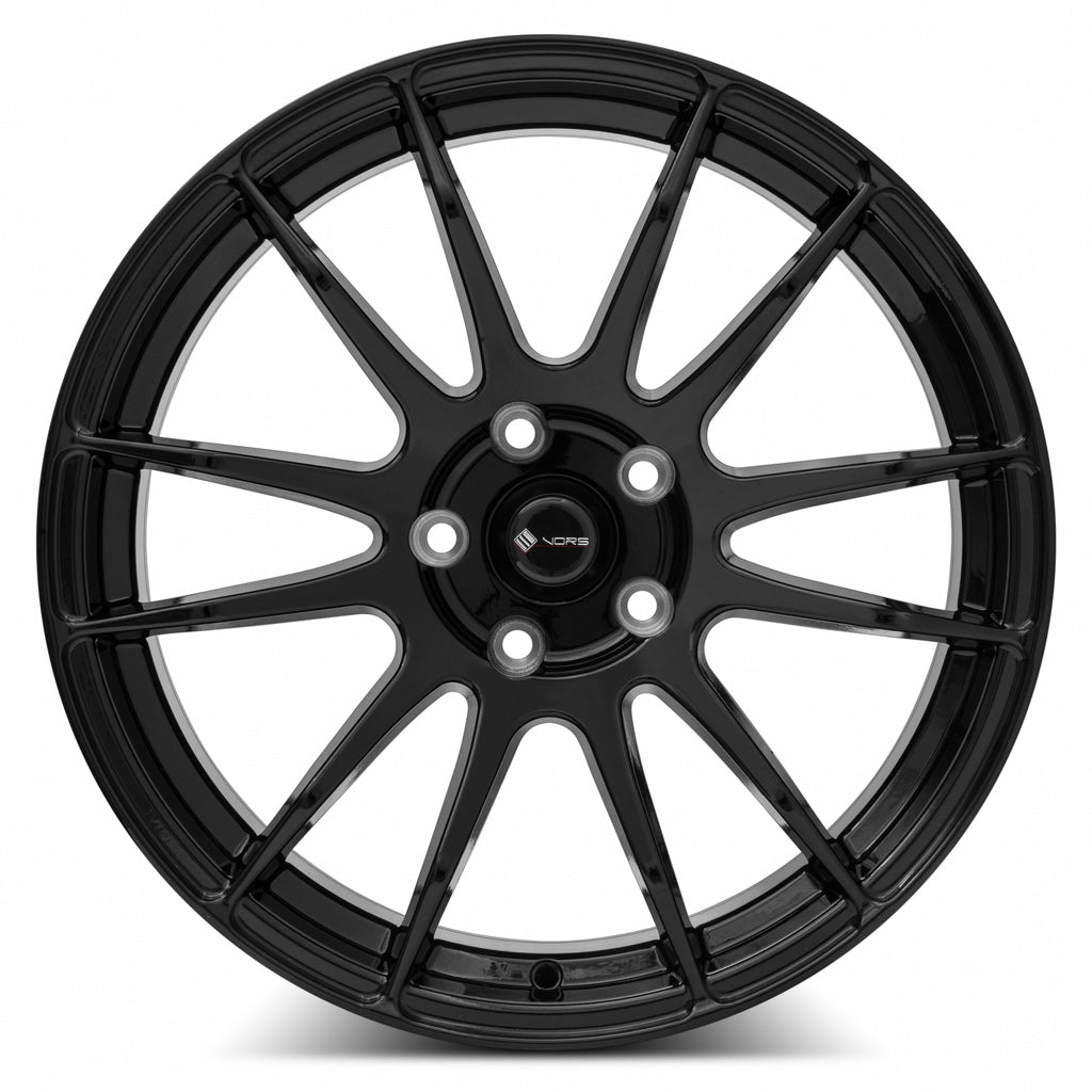 Vors TR10 Gloss Black Wheels - 17x8, 5x108 (Custom Drill), ET35, 73.1 - Upgrade Your Ride Now!
