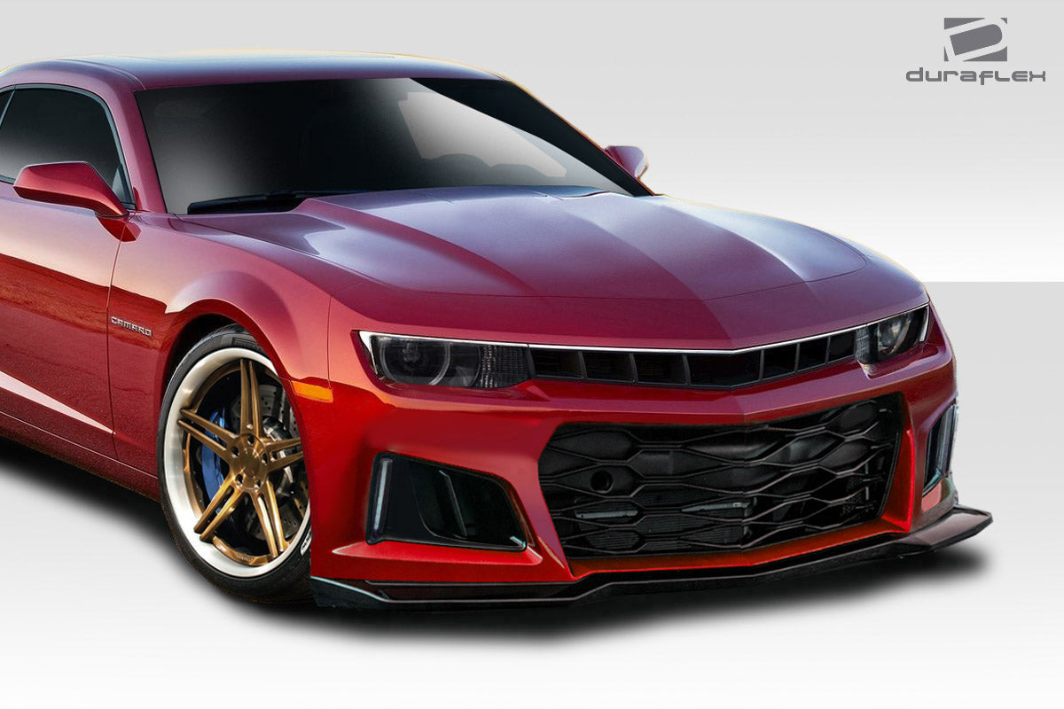 Get the Stunning 2010 - 2013 Chevrolet Camaro Duraflex ZL1 Version 2 One - Piece Front Bumper Now!