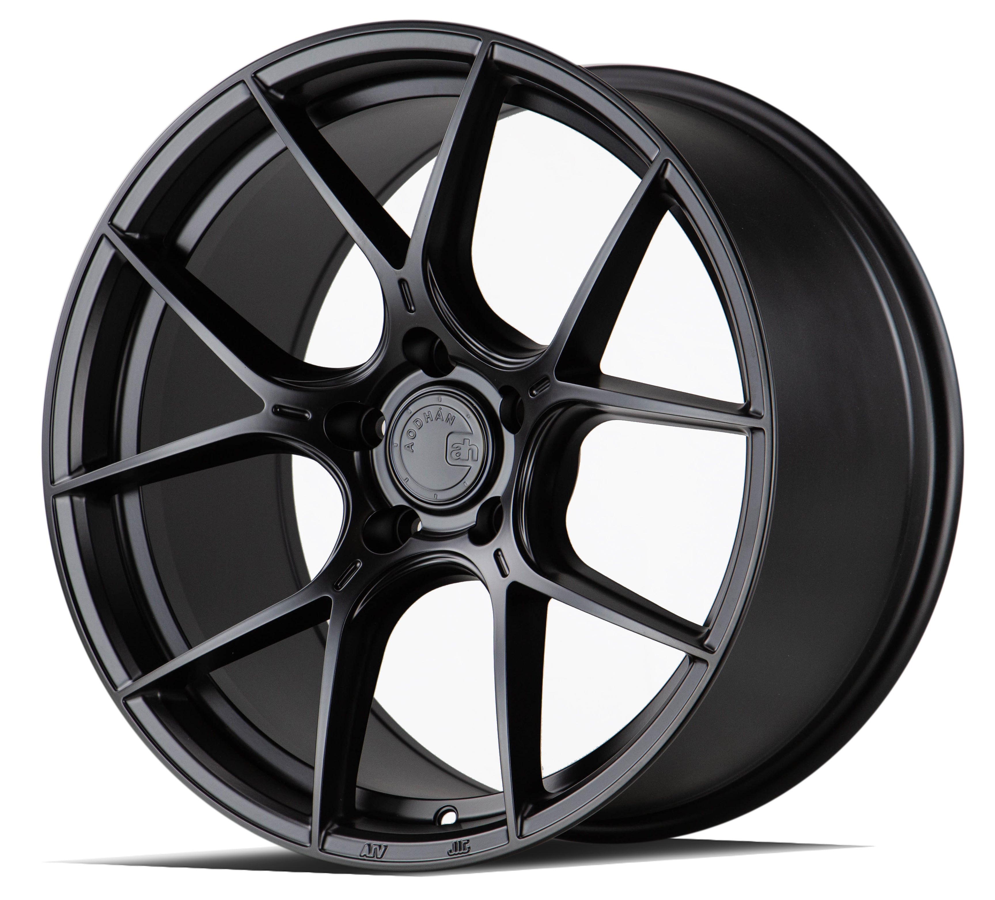 Aodhan AH-11 Wheels: 19x9.5, 5x120, +35 Offset, Matte Black - Must-Have!
