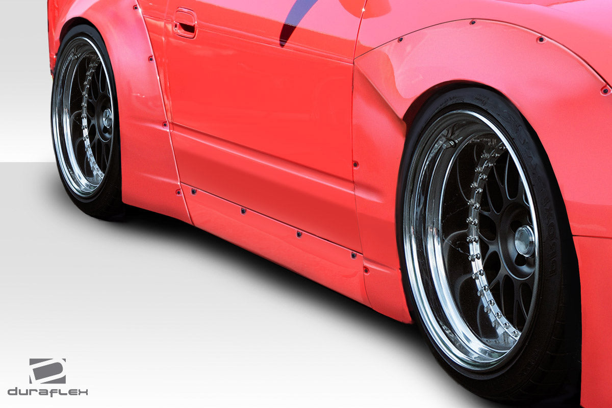 Enhance Your 1989 - 1994 Nissan 240SX S13 with Duraflex RBS V3 2 - Piece Side Skirts