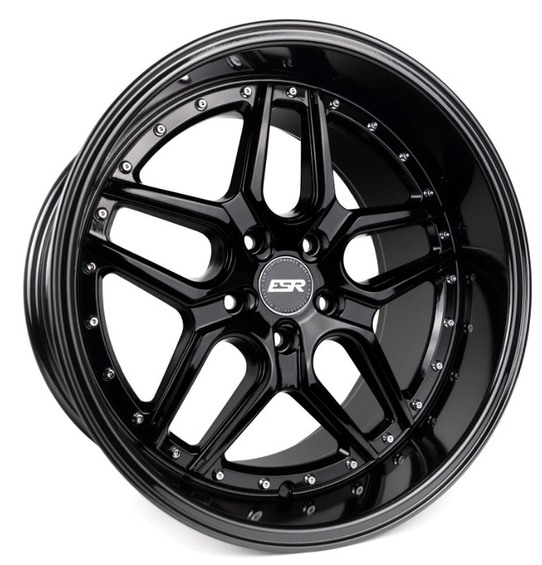 ESR CS15 Gloss Black Wheels - 18x8.5, 5x112, ET35 - Stunning and High - Performance!