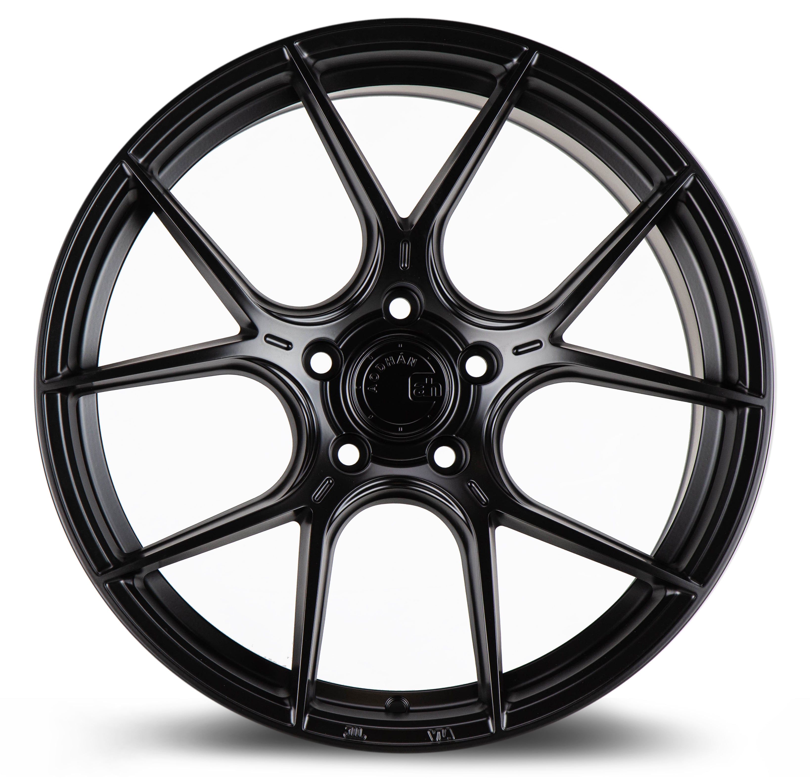 Aodhan AH-11 Wheels: 19x9.5, 5x120, +35 Offset, Matte Black - Must-Have!