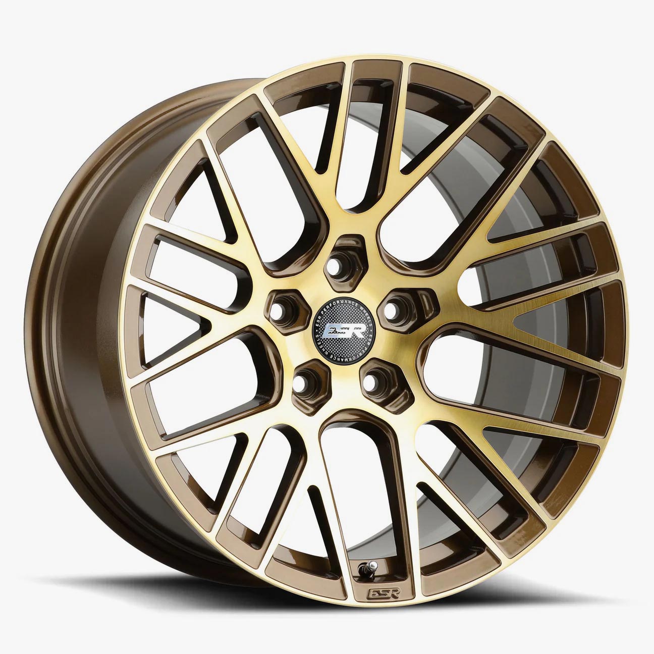 ESR RF11 Gloss Brushed Bronze Wheels - Stunning 19x10.5 5x120 ET22!